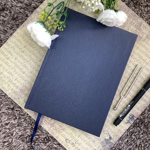 Caderno A5 (médio) de Música 80 folhas de 90g