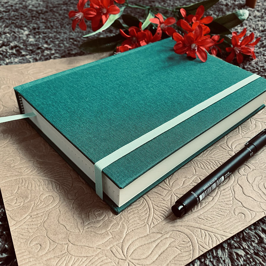 Caderno A5 (médio) Pontilhado 120 folhas de 140g - Imagem 3