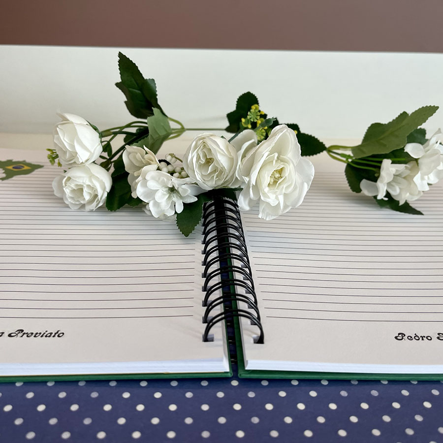 Caderno Grande Pautado Brasil - Imagem 5