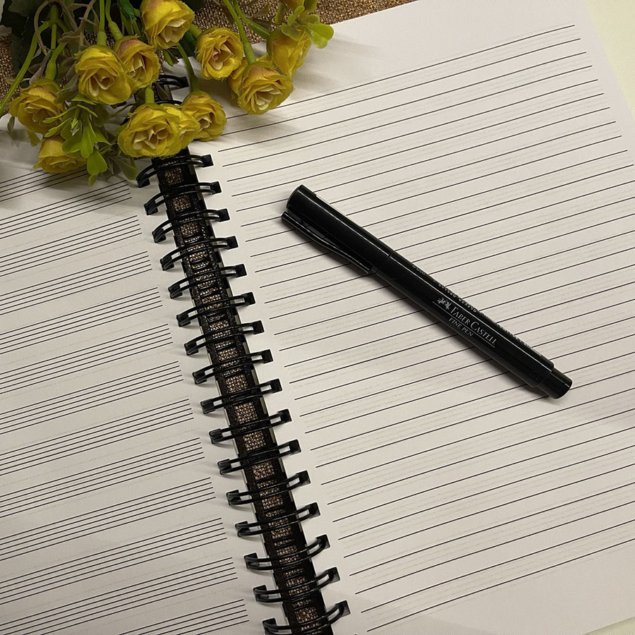 Caderno Grande de Música 150 Folhas de 90g - Imagem 4