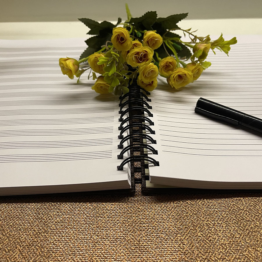 Caderno Grande de Música 150 Folhas de 90g - Imagem 5