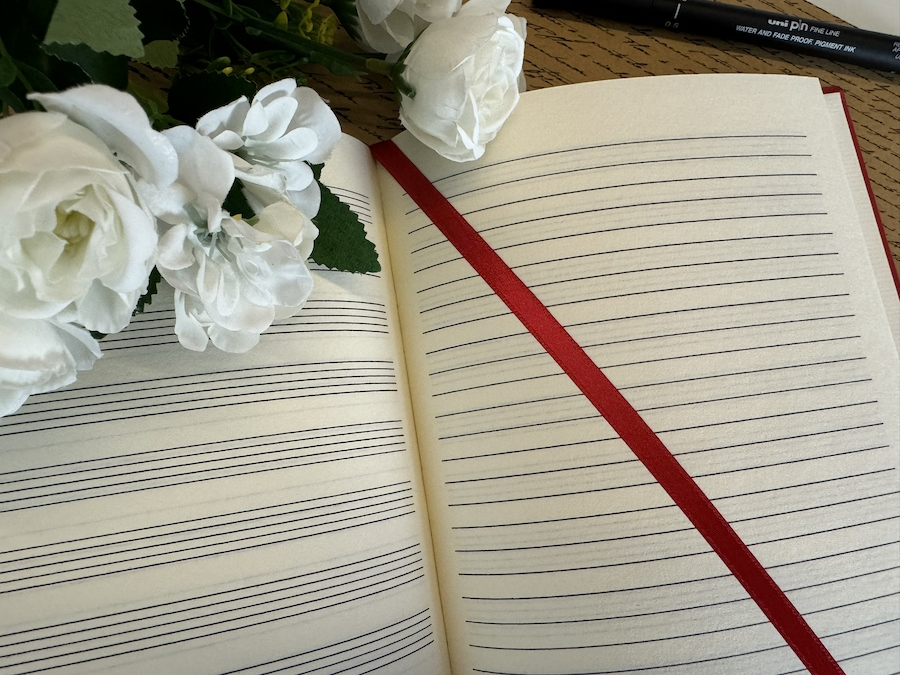 Caderno A5 (médio) de Música 80 Folhas de 90g - Imagem 3