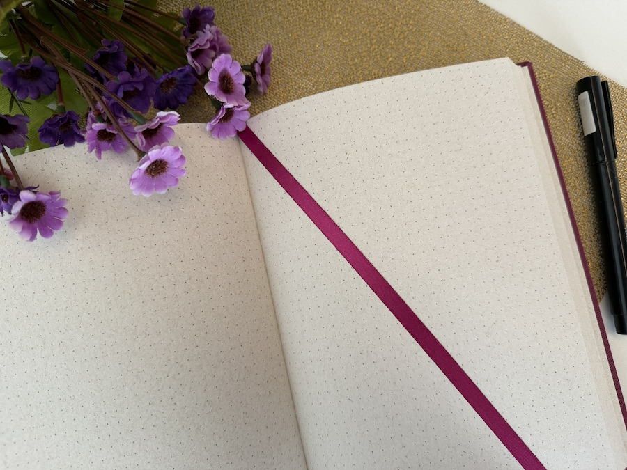 Caderno A5 (médio) Pontilhado Reciclato 120 Folhas de 120g - Imagem 3
