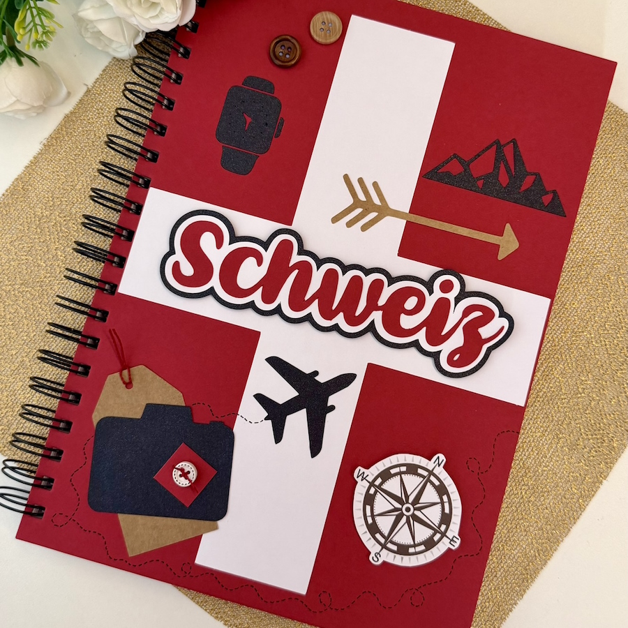 Caderno Grande Pautado Suíça
