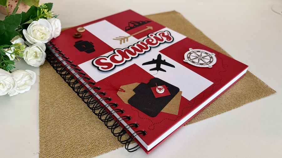 Caderno Grande Pautado Suíça - Imagem 5