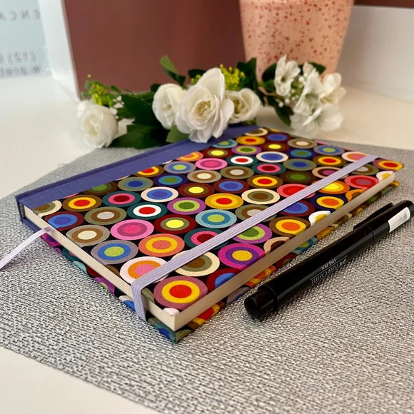 Pronta Entrega - Caderno A5 (médio) Pontilhado 60 Folhas De 120g - Imagem 5