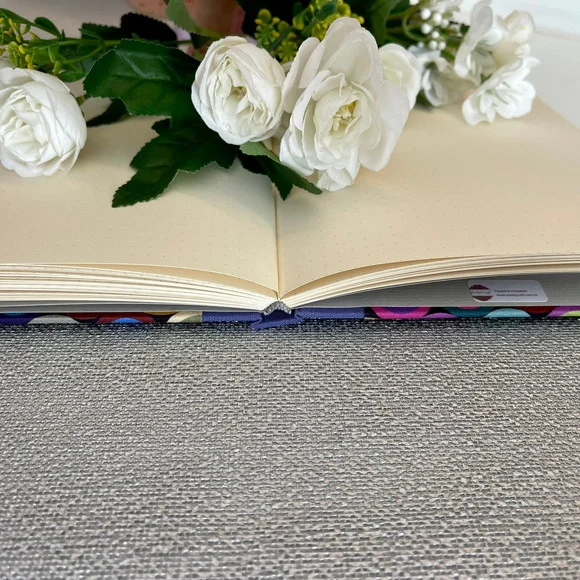 Pronta Entrega - Caderno A5 (médio) Pontilhado 60 Folhas De 120g - Imagem 4