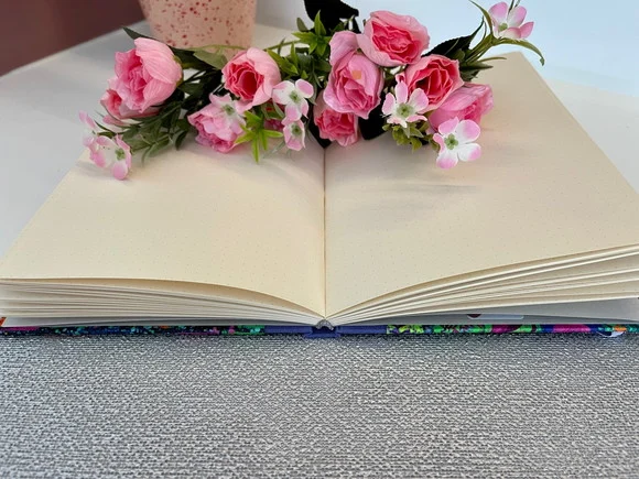 Pronta Entrega - Caderno A5 (médio) Pontilhado 60 Folhas De 120g - Imagem 4
