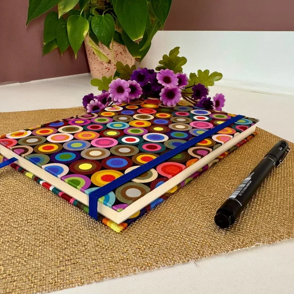 Pronta Entrega - Caderno A5 (médio) Pontilhado 60 Folhas de 120g - Imagem 3