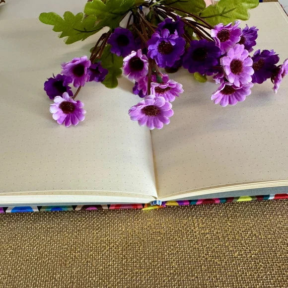 Pronta Entrega - Caderno A5 (médio) Pontilhado 60 Folhas de 120g - Imagem 5