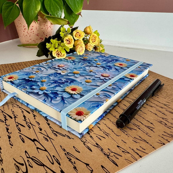 Pronta Entrega - Caderno A5 (médio) Pontilhado 96 Folhas de 90g - Imagem 4