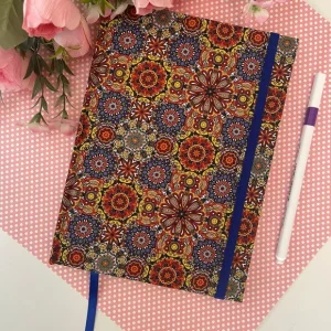 Pronta Entrega - Caderno A5 (médio) sem Pauta 100 Folhas Coloridas de 80g