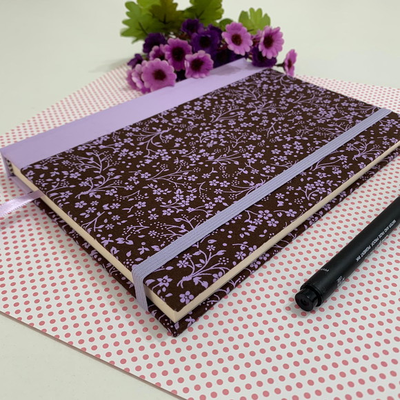 Pronta Entrega - Caderno A5 (médio) Pontilhado 100 folhas de 80g - Imagem 5