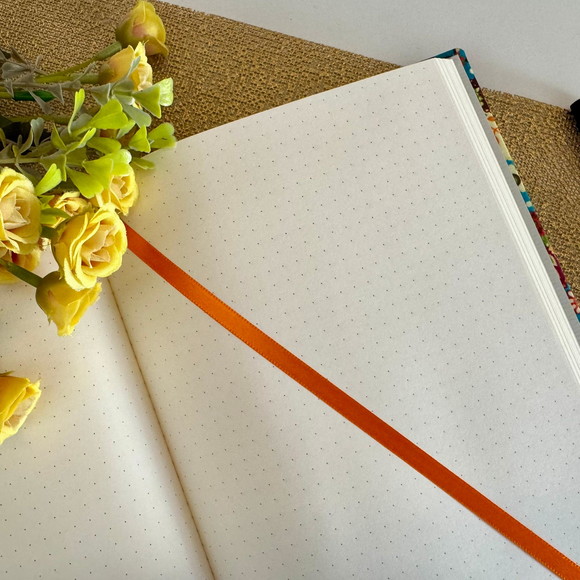 Pronta Entrega - Caderno A5 (médio) Pontilhado 100 Folhas de 80g - Imagem 3