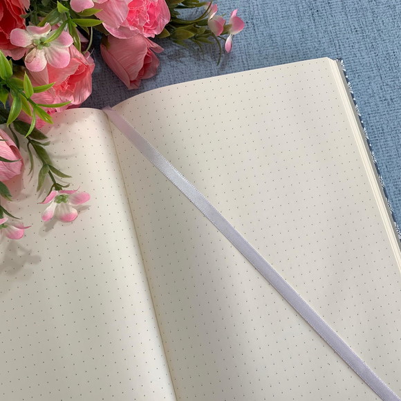 Pronta Entrega - Caderno A5 (médio) Pontilhado 100 folhas de 80g - Imagem 3
