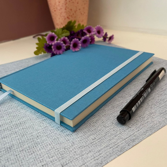 Pronta Entrega - Caderno A5 (médio) Pautado 72 Folhas de 90g - Imagem 4