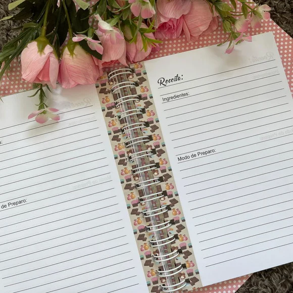 Pronta Entrega - Caderno de Receitas Amo Chocolate - Imagem 3
