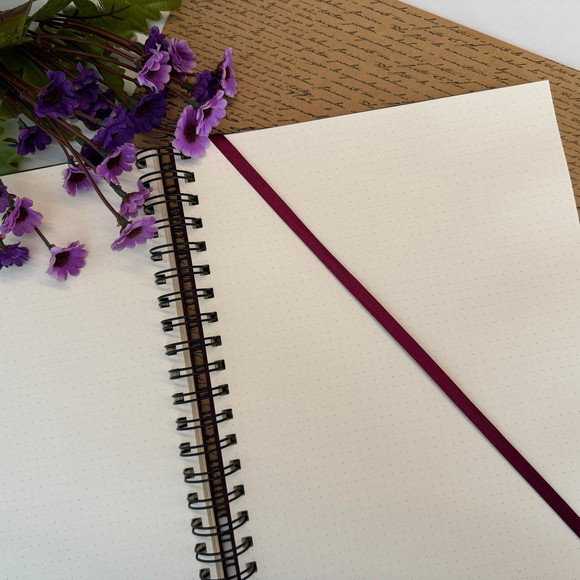 Pronta Entrega - Caderno Grande Pontilhado 96 Folhas de 120g - Imagem 3