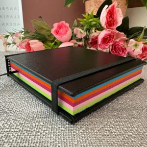 Pronta Entrega - Caderno Pequeno 11x10 sem Pauta 90 Folhas Coloridas de 120g