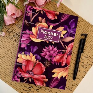 Pronta Entrega - Planner 2027 - Encadernação Belga Secreta